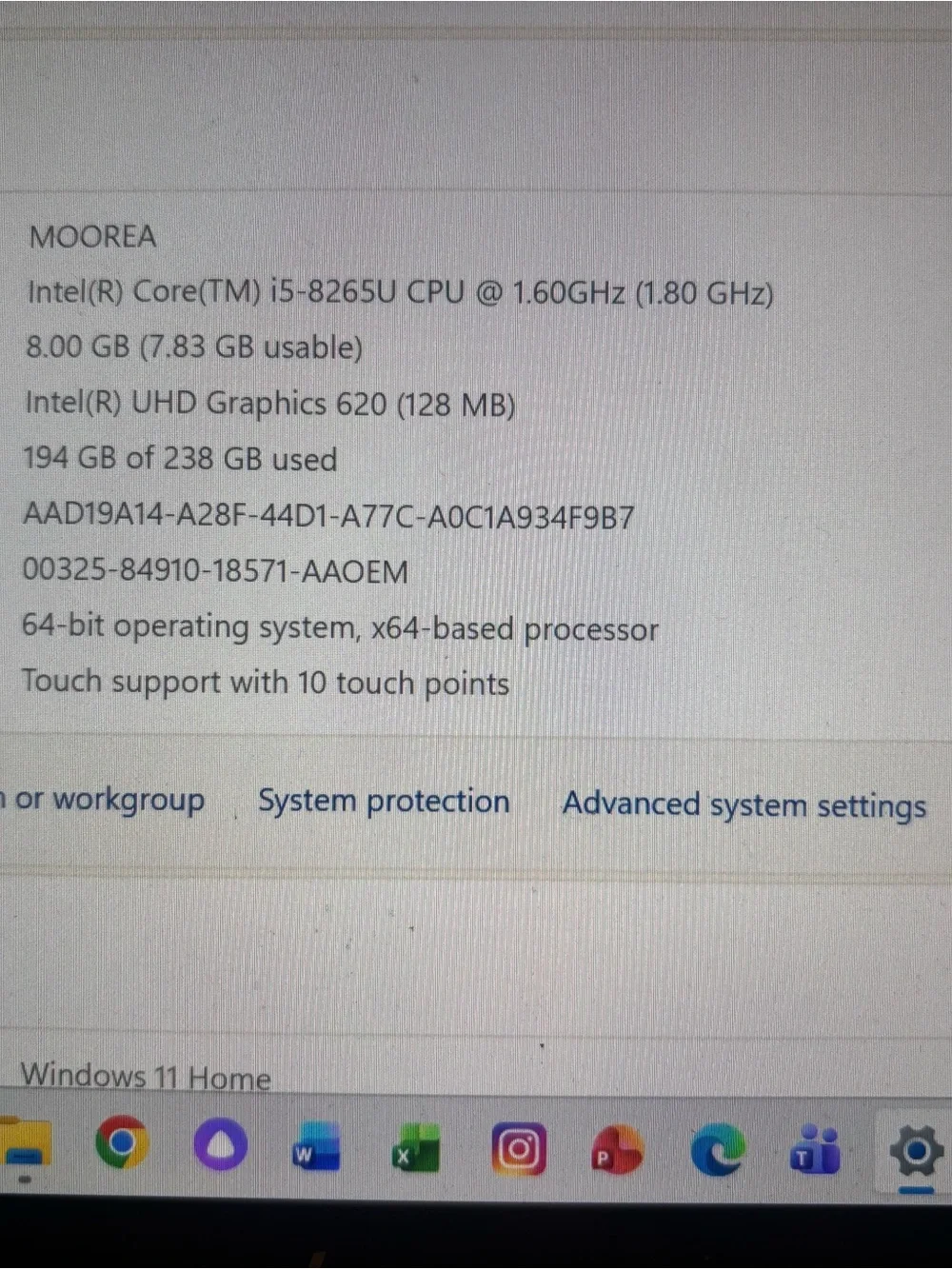 HP Silver Thin-Bezel Laptop with Metallic Keyboard